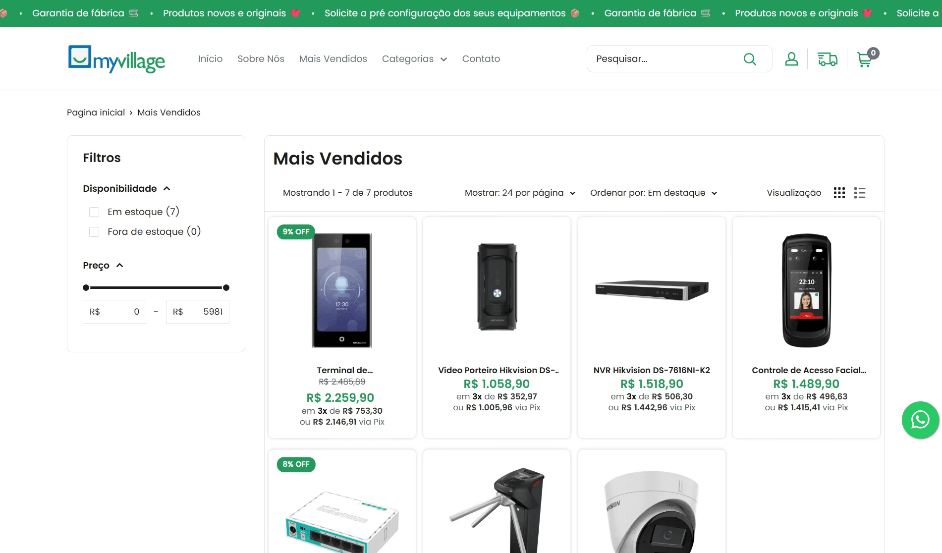 Work Showcase Website Thumbnail